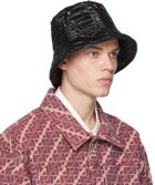 We11done Black Quilted Bucket Hat
