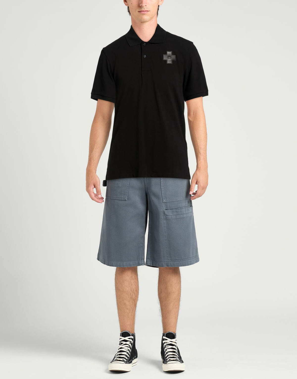 Sandro Mens Polo shirt in Black