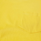 Norse Projects Men's Johannes Standard Pocket T-Shirt in Chrome Yellow