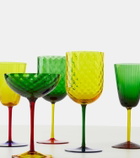 Dolce&Gabbana Casa Murano white wine glass