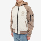 Canada Goose Men's & NBA Collection with UNION Bullard Bomber Jacket in Pearl