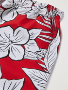 HUGO BOSS - Mid-Length Printed Shell Swim Shorts - Red - S