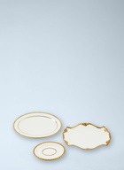 POLSPOTTEN Set Of Three Golden Finds Plates