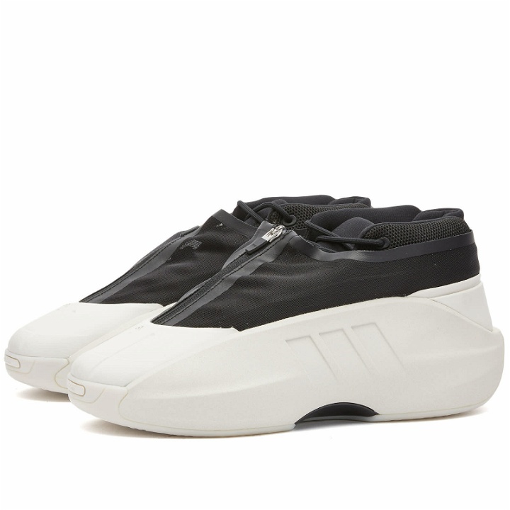 Photo: Adidas Crazy Infinity Sneakers in Talc/Black