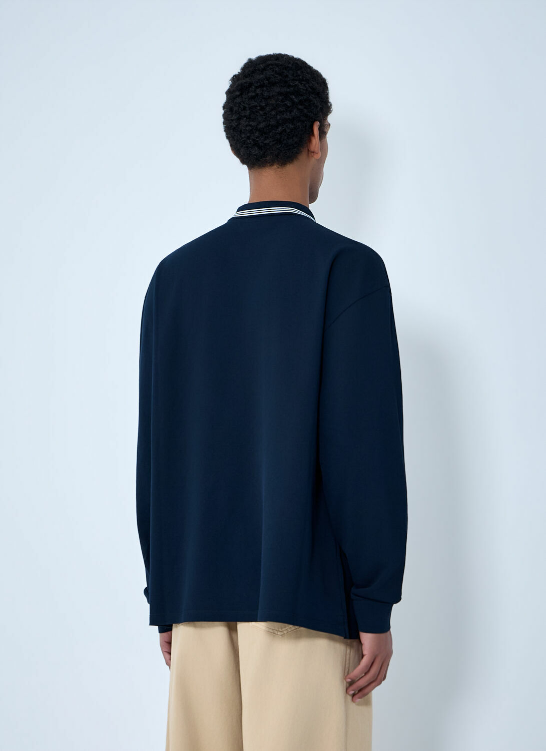 Miu Miu Half-Zip Polo Shirt