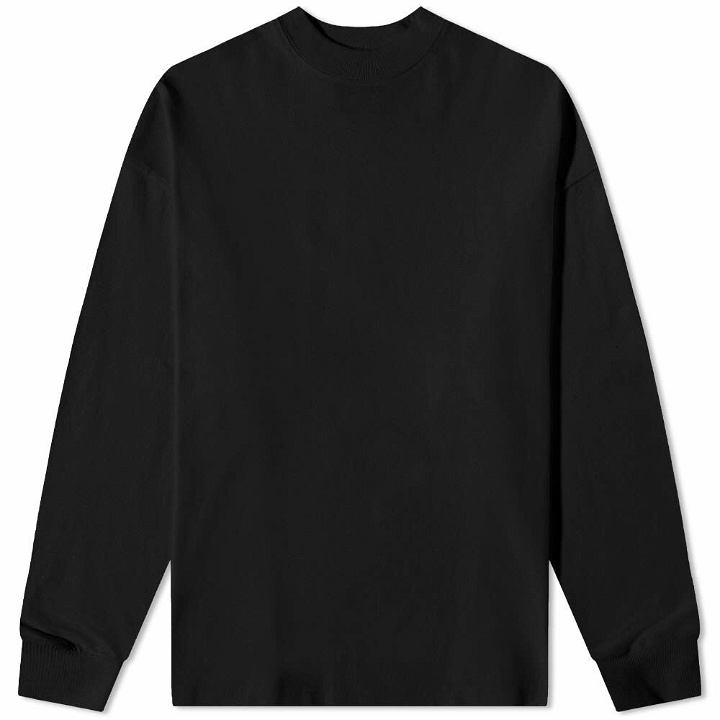 Photo: MKI Men's Long Sleeve Heavyweight T-Shirt in Black