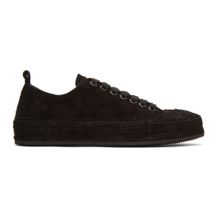 Photo: Ann Demeulemeester Black Suede Roccia Sneakers