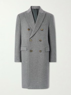 Lardini - Double-Breasted Wool Coat - Gray