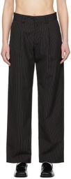 Soulland Black Aidan Trousers
