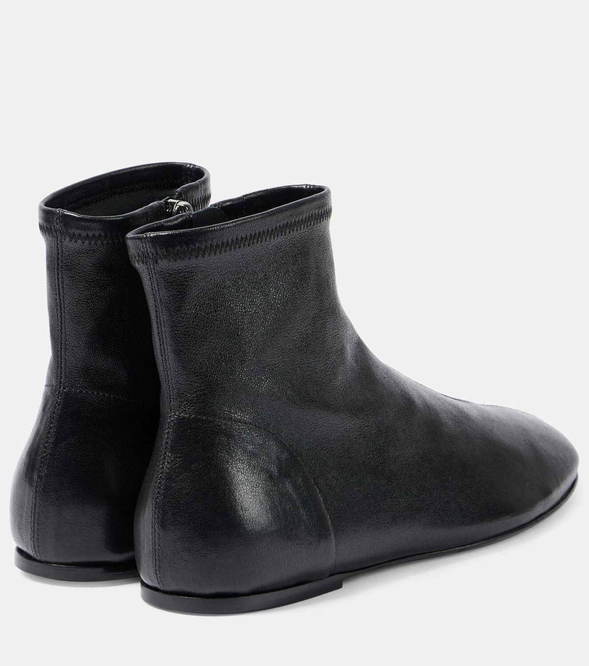 CO Leather sock boots