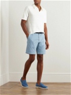Massimo Alba - Aruba Slim-Fit Linen-Piqué Polo Shirt - White