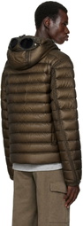 C.P. Company Khaki D.D. Shell Goggle Down Jacket