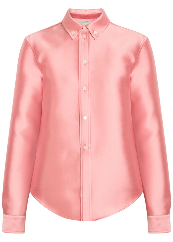 Photo: Calvin Klein Sophie Satin Shirt Pink