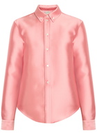 Calvin Klein Sophie Satin Shirt Pink