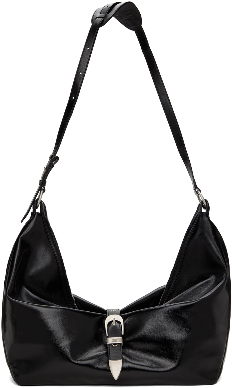Marge Sherwood Black Belted Bag