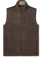 Purdey - Shell-Trimmed Bouclé Gilet - Brown