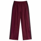 Adidas Women's Firebird Loose Track Pant in Maroon/Black