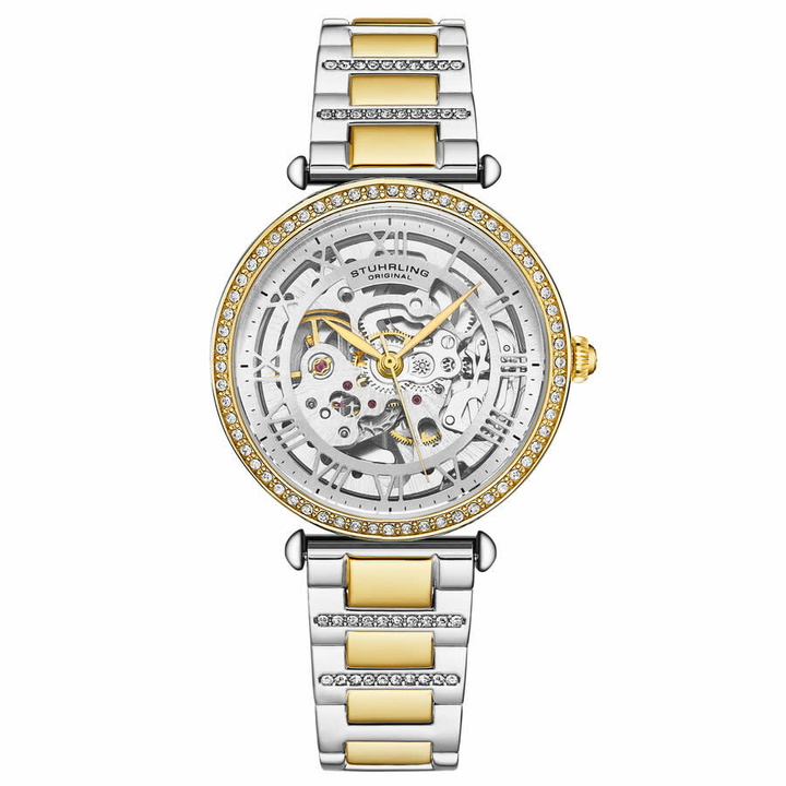 Photo: Stuhrling Original Legacy Automatic Silver Dial Ladies Watch M17972