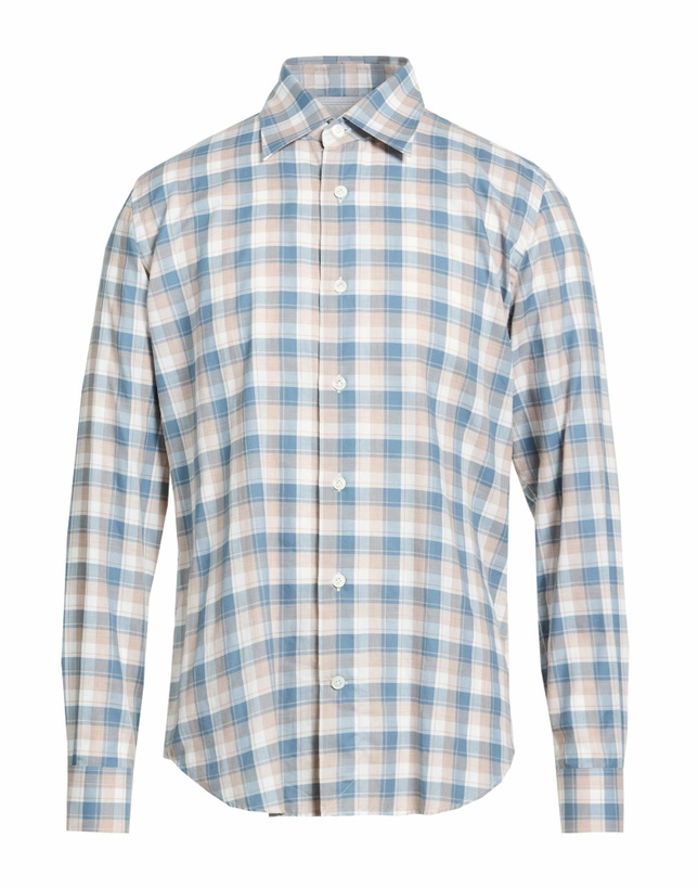 Photo: Eleventy Platinum Mens Shirt Slate in Blue