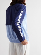 Casablanca - Casa Wave Striped Logo-Print Shell Track Jacket - Blue