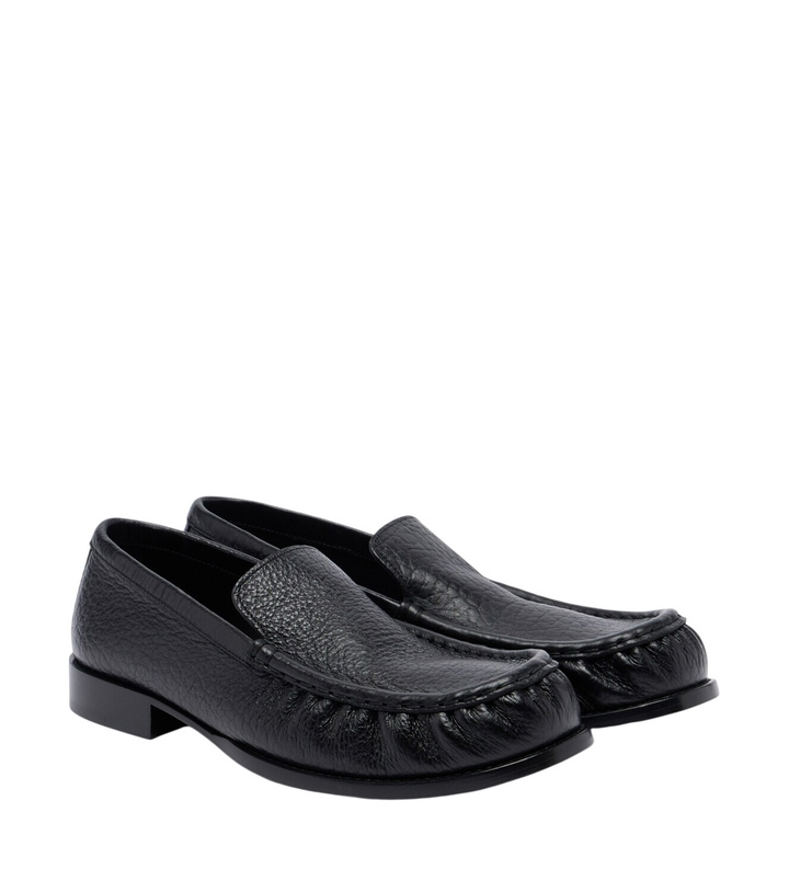 Photo: Dries Van Noten Leather loafers