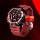 Nubeo Ventana Red Dial Mens Watch NB-6125-03
