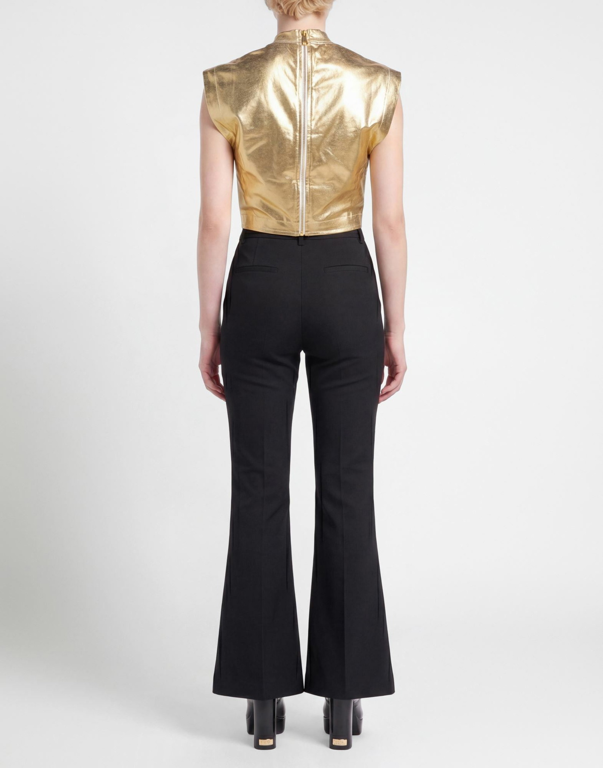 Versace Jeans Couture Womens Top in Gold