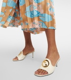 Gucci - Gucci Blondie leather mules