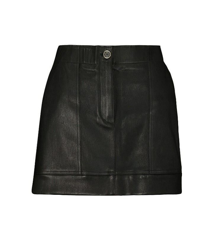 Photo: Stouls Linette leather miniskirt