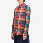 Gitman Vintage Men's Button Down Archive Madras Shirt in Red