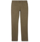 Massimo Alba - Cotton-Blend Trousers - Army green