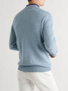 Anderson & Sheppard - Shetland Wool Sweater - Blue