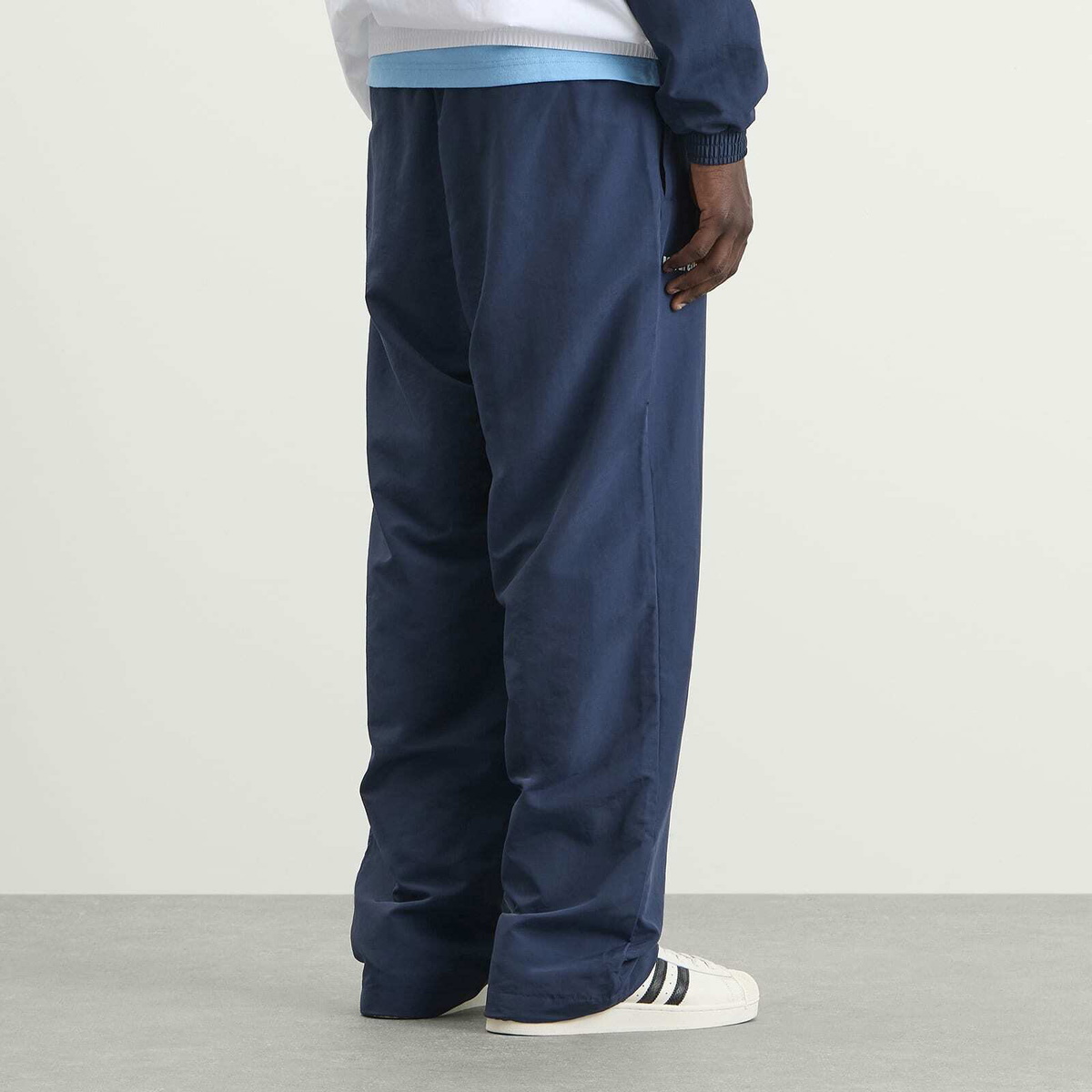 ICECREAM Men's Running Dog Patch Football Track Pants in Navy
