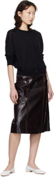Loulou de Saison Black Kita Cardigan