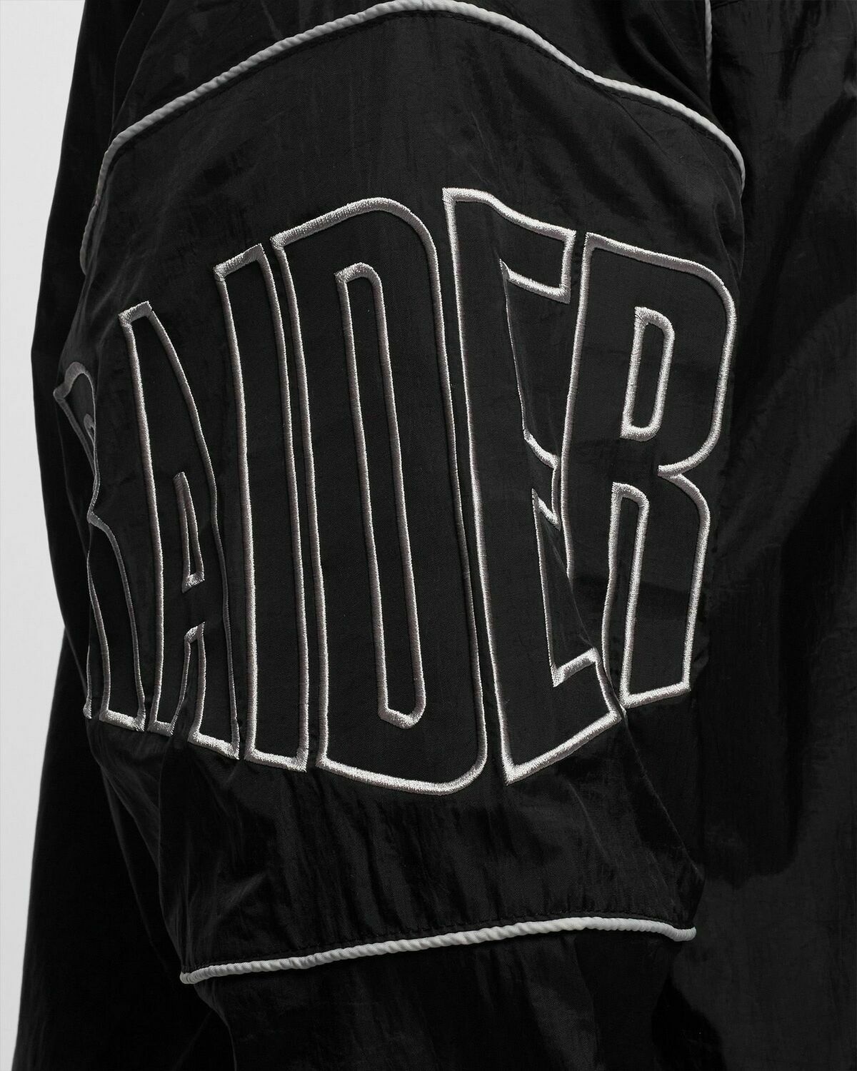 Mitchell & Ness La Raiders   Sideline Jacket Black - Mens - Team Jackets/Track Jackets