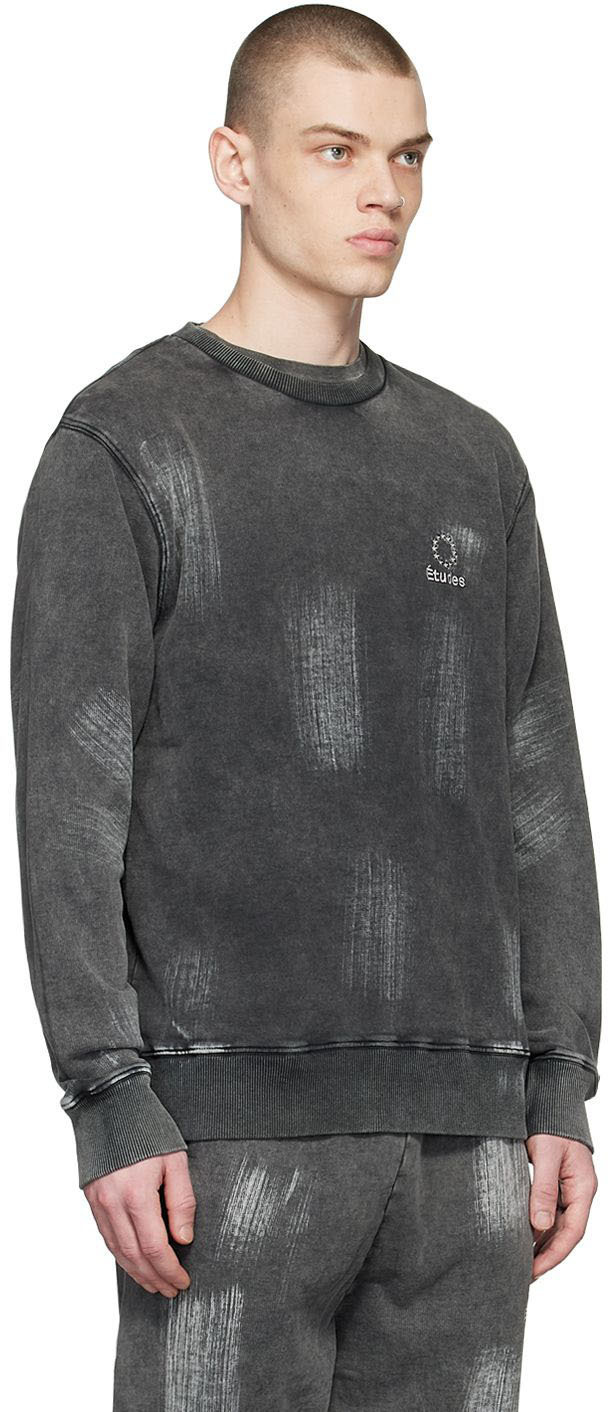Études SSENSE Exclusive Black Organic Cotton Sweatshirt