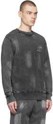 Études SSENSE Exclusive Black Organic Cotton Sweatshirt