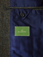 Sid Mashburn - No. 3 Herringbone Wool-Tweed Blazer - Green