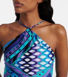 Pucci Vivara open-back swimsuit