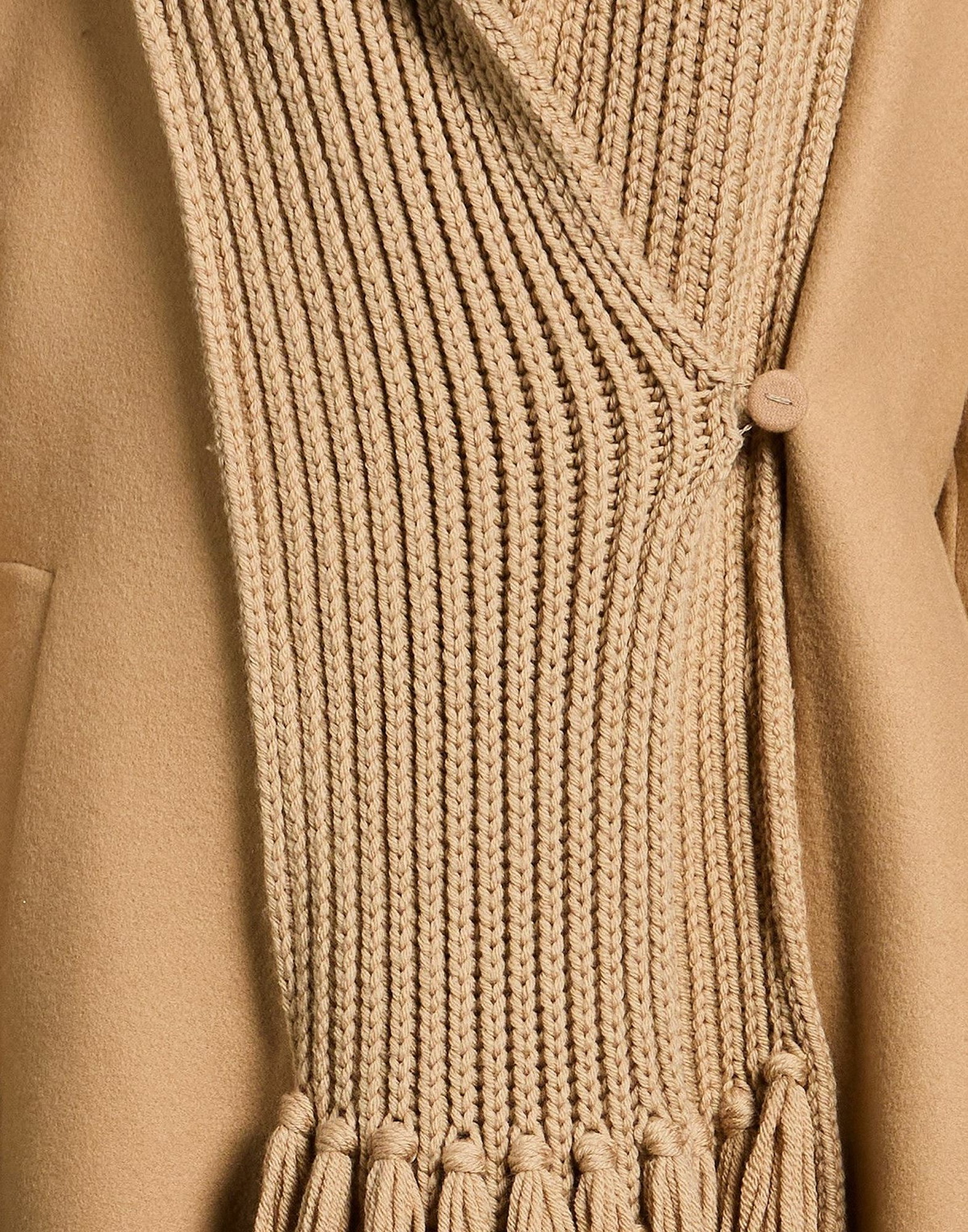 Ermanno Scervino Womens Coat in Sand