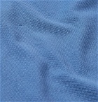 Sunspel - Slim-Fit Pima Cotton-Piqué Polo Shirt - Men - Blue