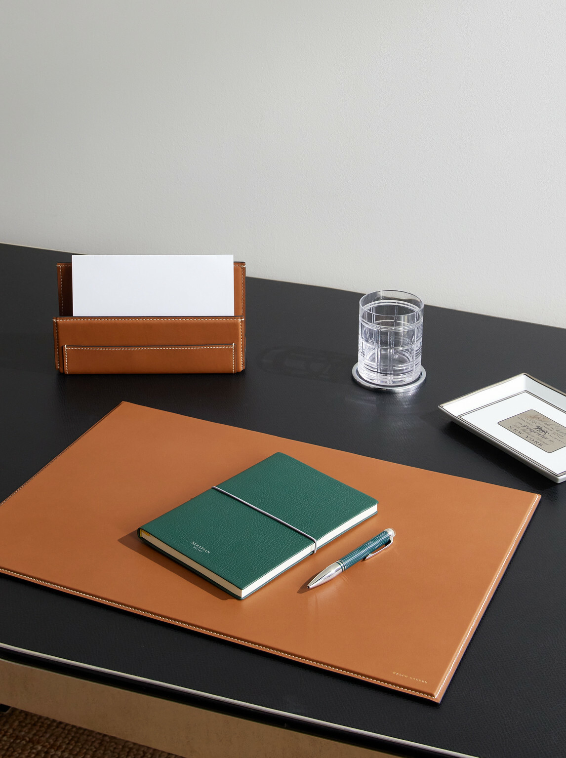 Ralph Lauren Home - Brennan Leather Desk Blotter