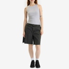 Good American Women's Good Extreme Barrel Shorts in Black