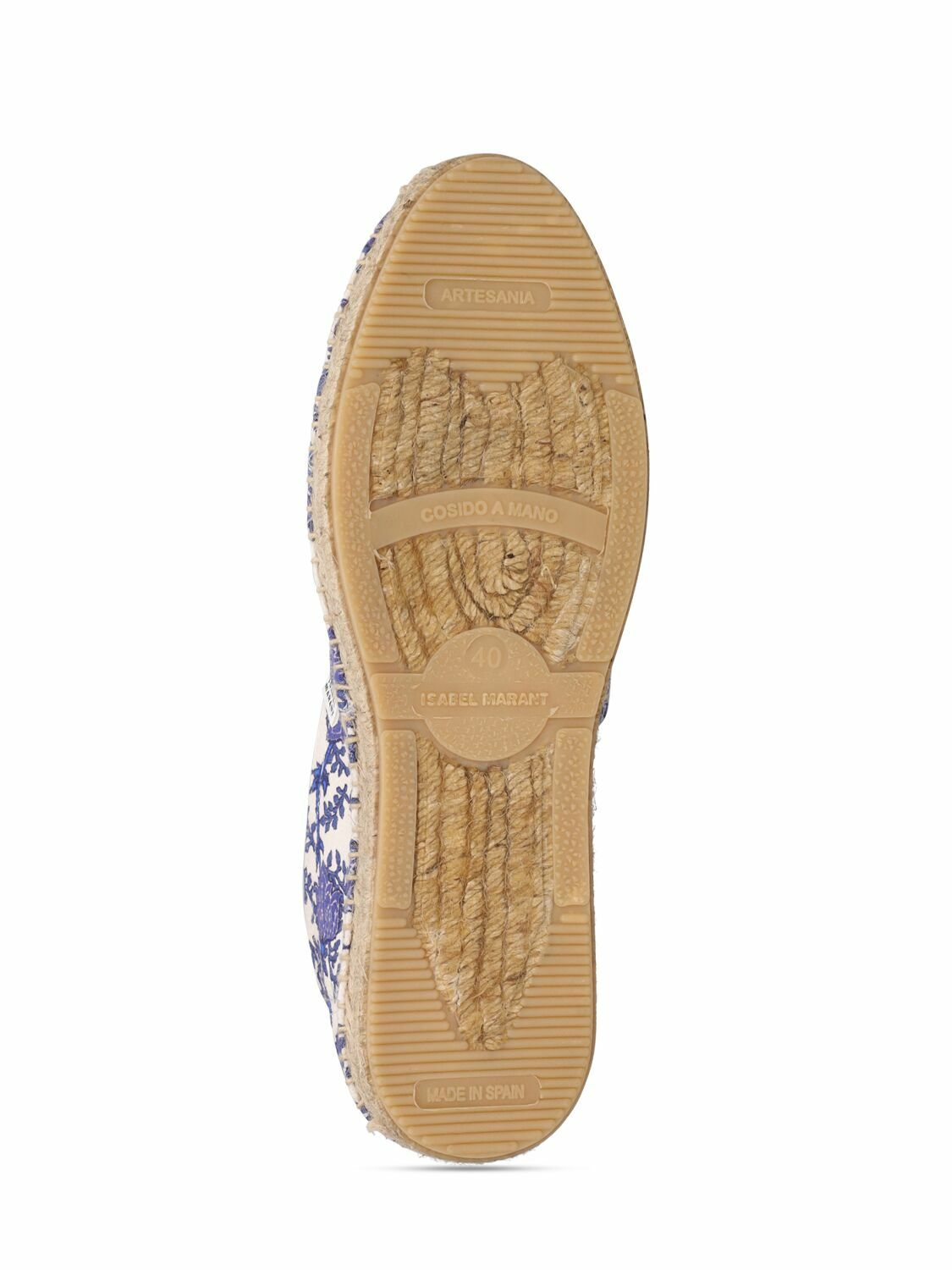 ISABEL MARANT - 10mm Canae-gf Printed Canvas Espadrilles