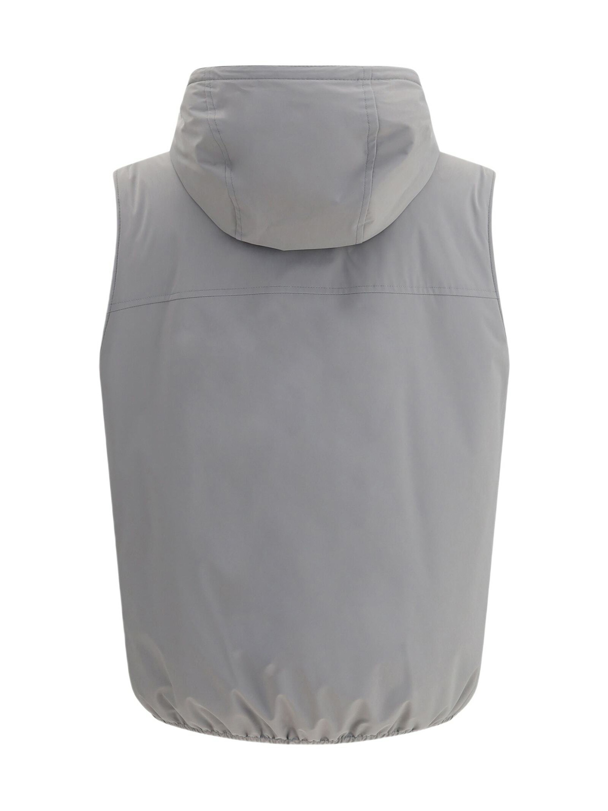 【関税込み】BRUNELLO CUCINELLI Water-repellent vest BRUNELLO CUCINELLI Water-repellent microfiber Vest WHITE