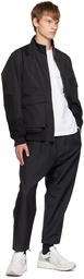 Comme des Garçons Homme Black Paneled Jacket