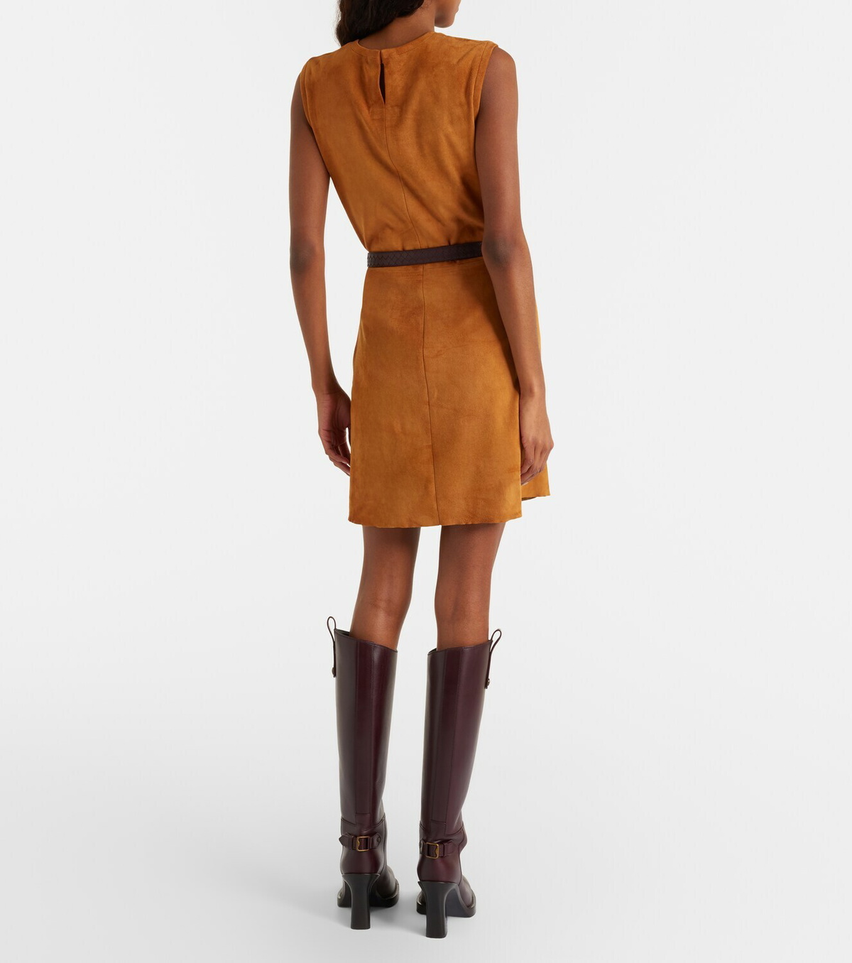 Stouls Dollie suede minidress