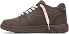 Off-White Brown 'Out Of Office' Molded Sneakers