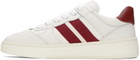 Bally White Rebby Sneakers