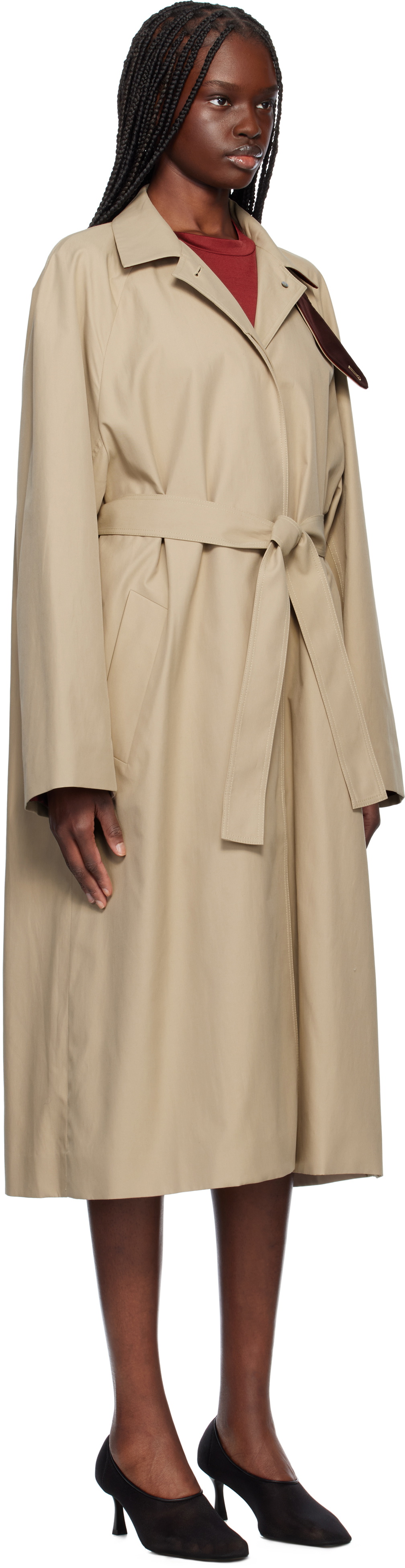 GIA STUDIOS Beige Naomi Coat